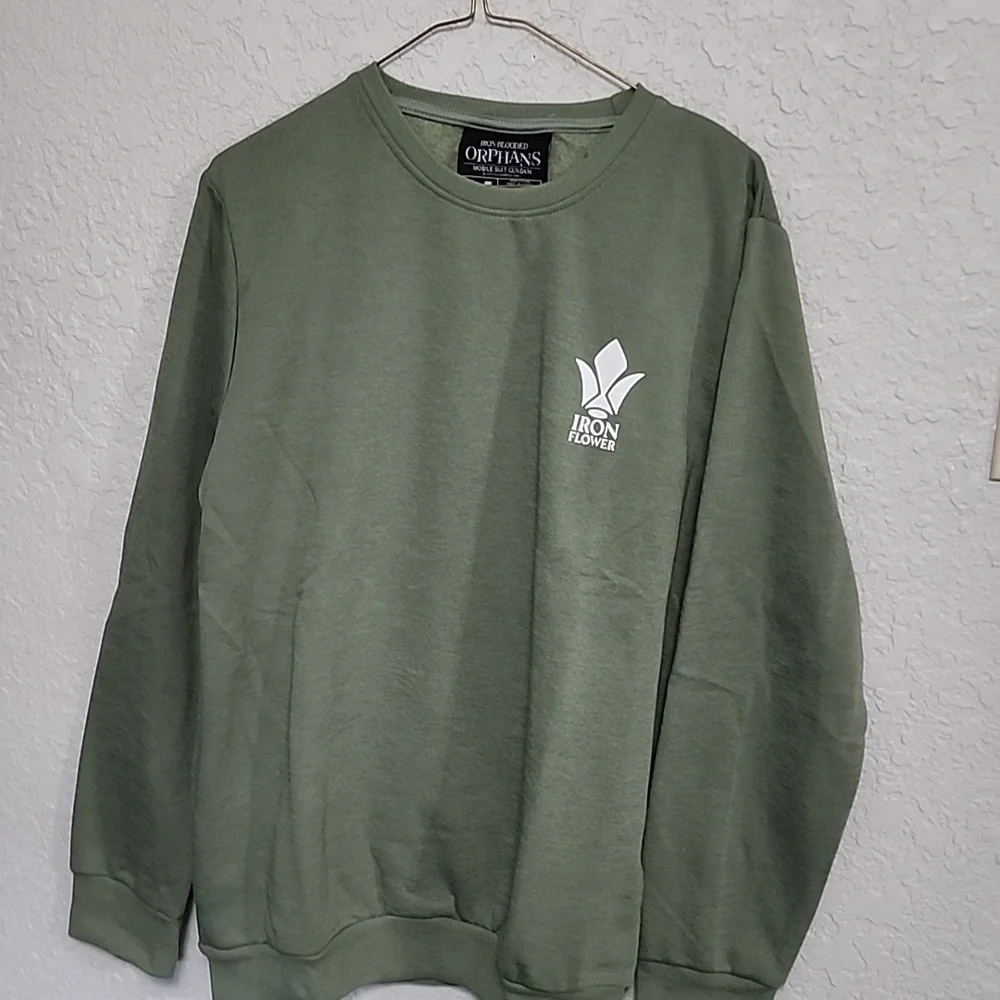Lootwear exclusive Iron-Blooded Orphans forest green sweatshirt size medium - Picture 1 of 5
